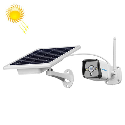 ESCAM QF320 HD 1080P 4G Solar Panel IP Camera, Support Night Vision & TF Card & PIR Motion Detection & Two Way Audio by ESCAM