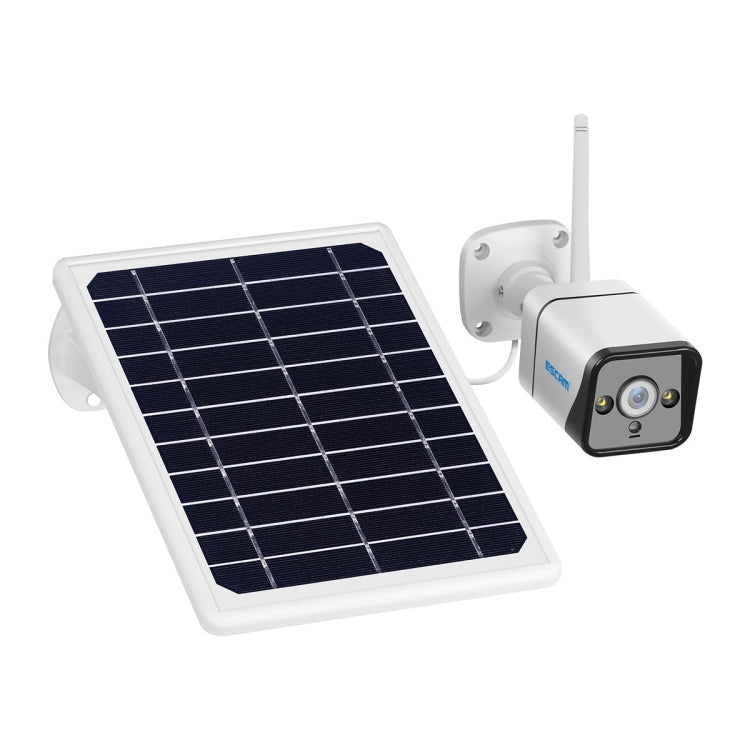 ESCAM QF320 HD 1080P 4G Solar Panel IP Camera, Support Night Vision & TF Card & PIR Motion Detection & Two Way Audio by ESCAM