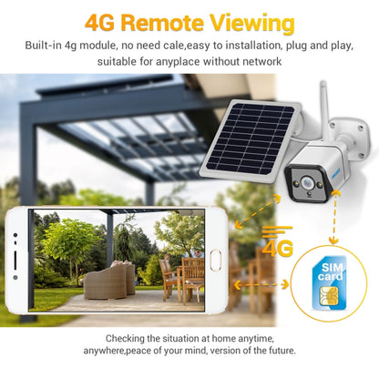 ESCAM QF320 HD 1080P 4G Solar Panel IP Camera, Support Night Vision & TF Card & PIR Motion Detection & Two Way Audio by ESCAM