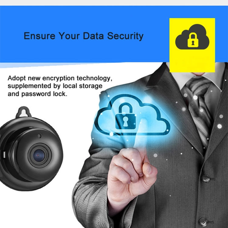 Anpwoo MN001 3518Ev200 1.0 MP Mini HD WiFi IP Camera with 6 PCS Infrared LEDs, Support Motion Detection & Night Vision & TF Card(Max 64GB) by Anpwoo