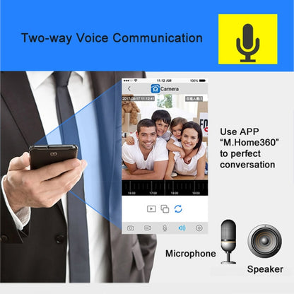 Anpwoo MN001 3518Ev200 1.0 MP Mini HD WiFi IP Camera with 6 PCS Infrared LEDs, Support Motion Detection & Night Vision & TF Card(Max 64GB) by Anpwoo