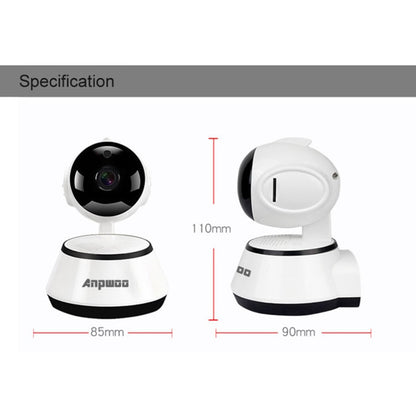 Anpwoo YT001 720P HD WiFi IP Camera with 6 PCS Infrared LEDs, Support Motion Detection & Night Vision & TF Card(Max 64GB) by Anpwoo