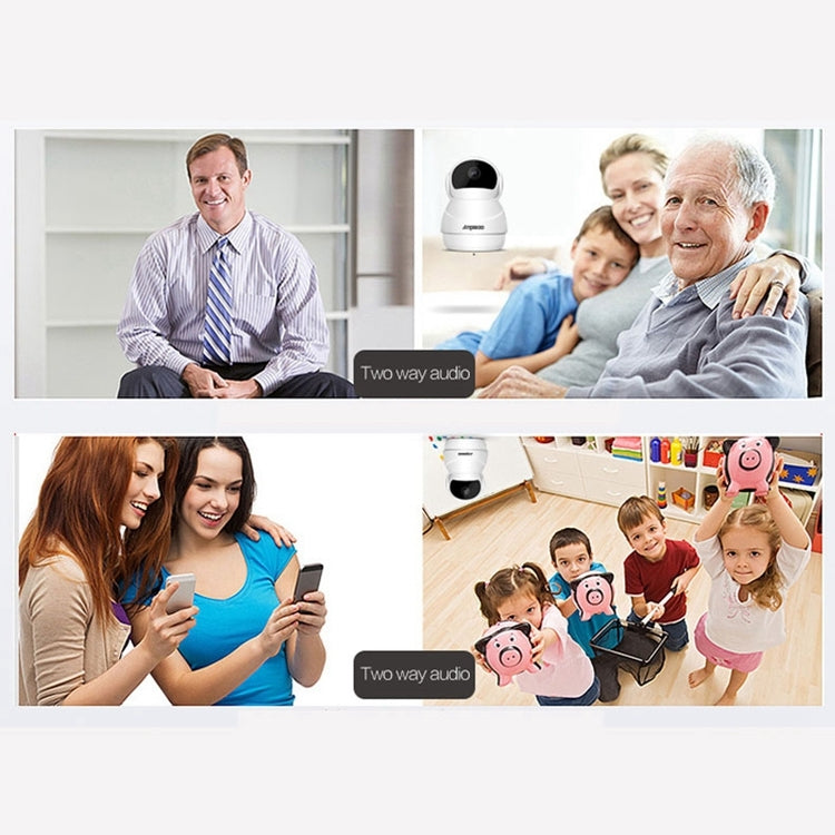 Anpwoo Hercules GM8135+SC2145 1080P HD WiFi IP Camera, Support Motion Detection & Infrared Night Vision & TF Card(Max 128GB)(White) by Anpwoo