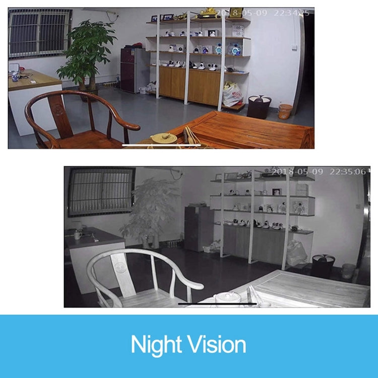 Anpwoo YT006 720P HD WiFi IP Camera, Support Motion Detection & Infrared Night Vision & SD Card(Max 32GB)(White) by Anpwoo