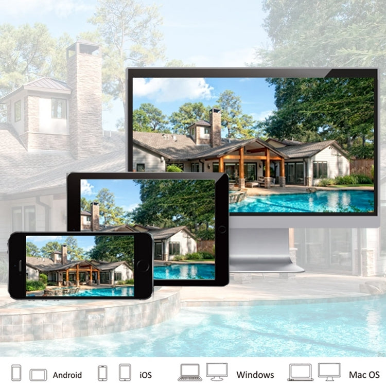 Anpwoo YT006 720P HD WiFi IP Camera, Support Motion Detection & Infrared Night Vision & SD Card(Max 32GB)(White) by Anpwoo