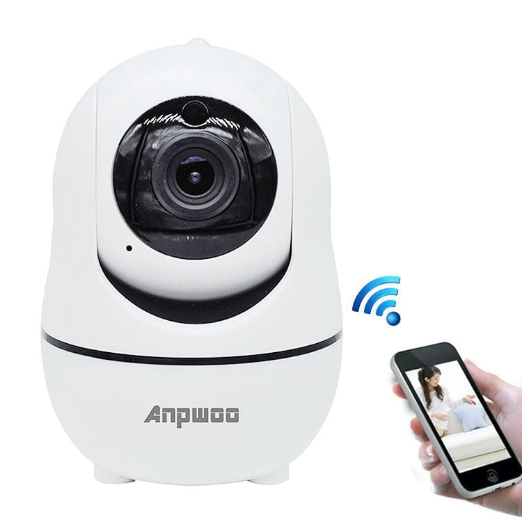 Anpwoo YT008 720P HD WiFi IP Camera, Support Motion Detection & Infrared Night Vision & SD Card(Max 32GB)(White) by Anpwoo