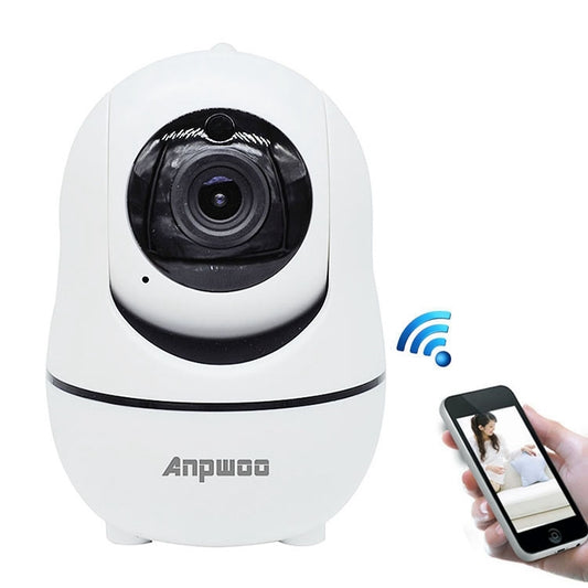 Anpwoo YT008 720P HD WiFi IP Camera, Support Motion Detection & Infrared Night Vision & SD Card(Max 32GB)(White) by Anpwoo