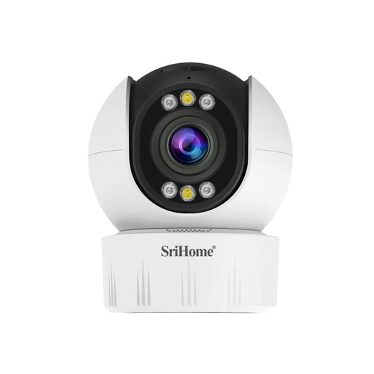 SriHome SH046 4.0 Million Pixels FHD Low Power Consumption Wireless Home Security Camera System (AU Plug) by SriHome