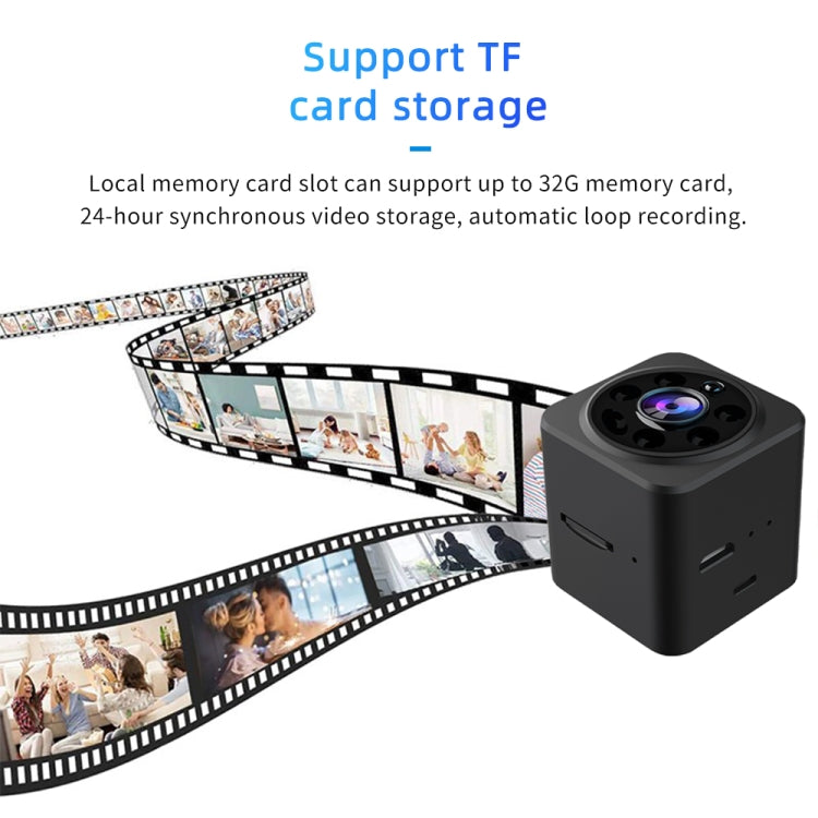 S3 HD 1080P Wireless WiFi Smart Surveillance Camera Support Two-way Voice Intercom (Black) by bashfashion