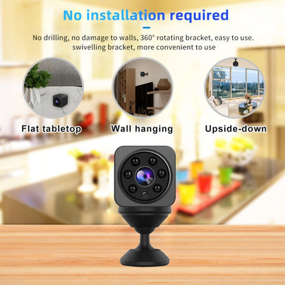 S3 HD 1080P Wireless WiFi Smart Surveillance Camera Support Two-way Voice Intercom (Black) by bashfashion