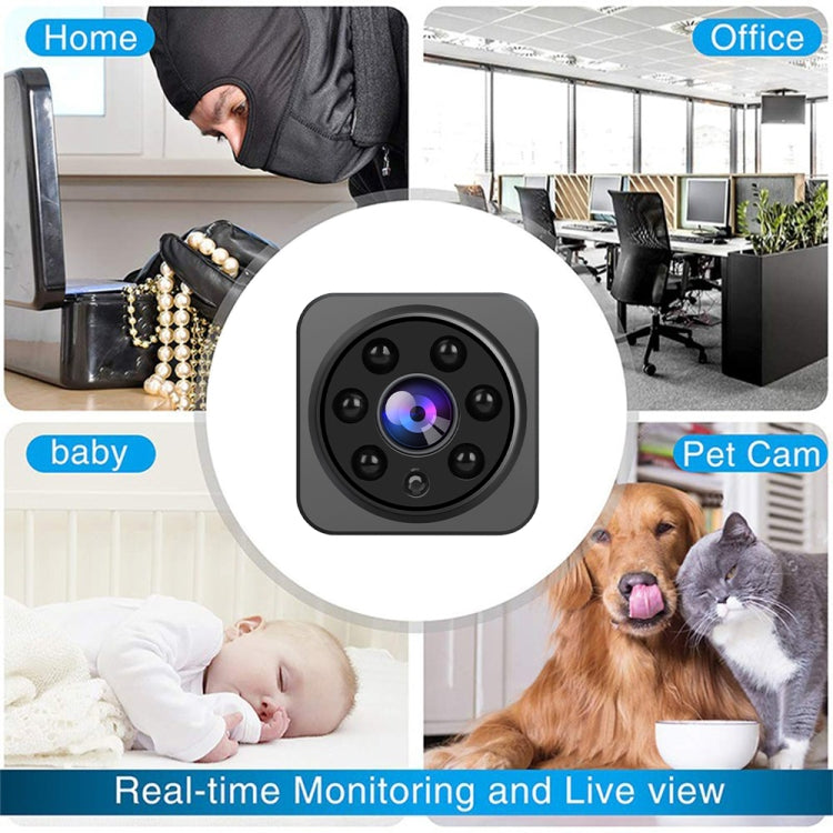 S3 HD 1080P Wireless WiFi Smart Surveillance Camera Support Two-way Voice Intercom (Black) by bashfashion