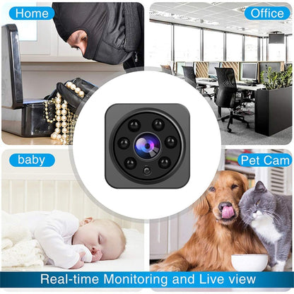 S3 HD 1080P Wireless WiFi Smart Surveillance Camera Support Two-way Voice Intercom (Black) by bashfashion