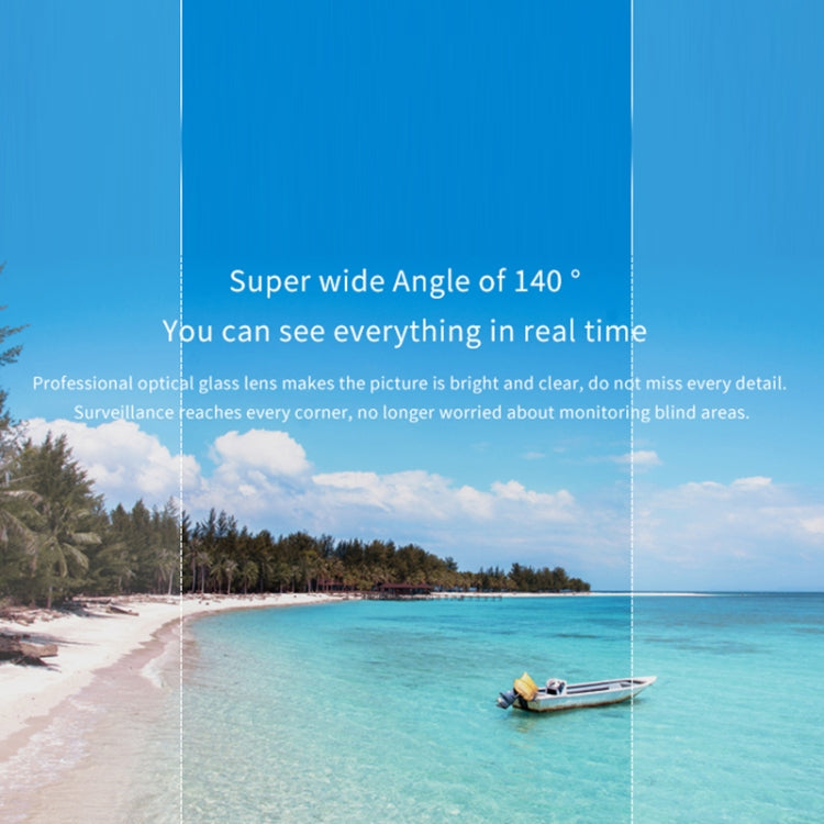 CAMSOY S1T 1080P WiFi Wireless Network Action Camera Wide-angle Recorder (Black) by CAMSOY