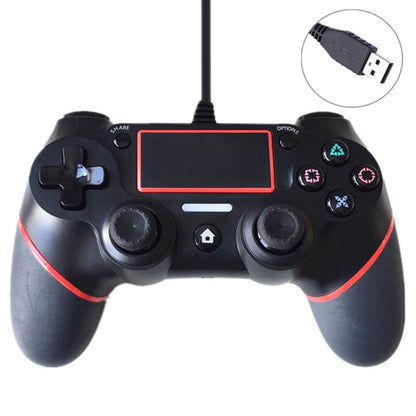 Wired Game Controller for Sony Playstation PS4(Red) by bashfashion