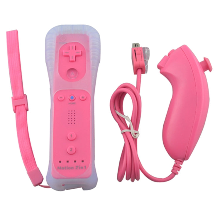 For Switch Wii Wireless GamePad Remote Controle(Pink) by bashfashion