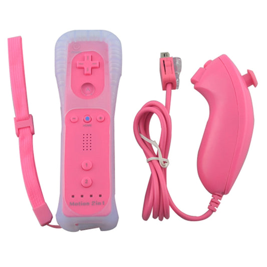 For Switch Wii Wireless GamePad Remote Controle(Pink) by bashfashion