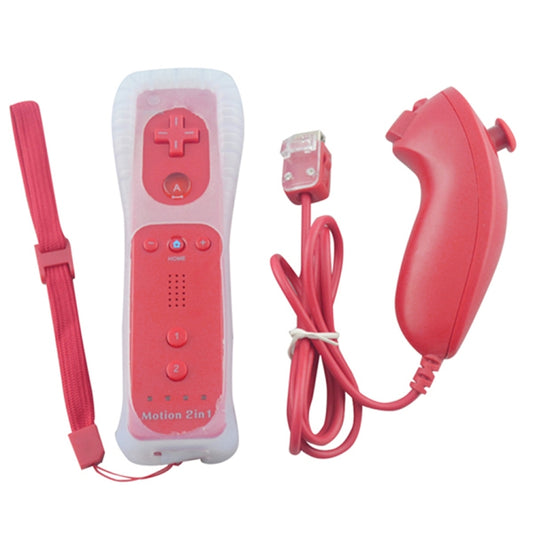 For Switch Wii Wireless GamePad Remote Controle(Red) by bashfashion