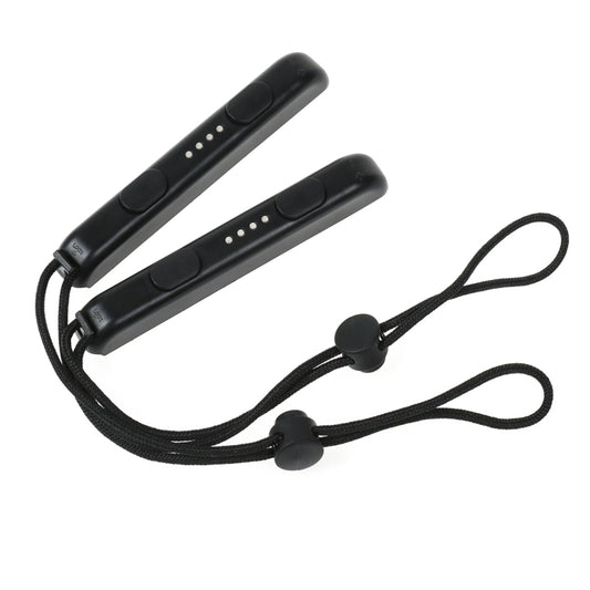 1 Pair Wrist Rope Lanyard Games Accessories for Nintendo Switch Joy-Con(Black) by bashfashion