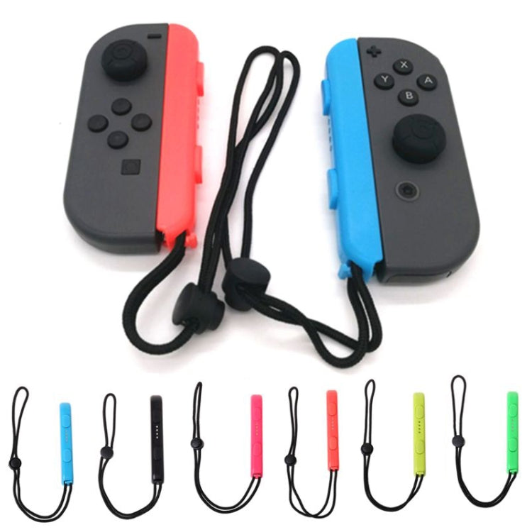 1 Pair Wrist Rope Lanyard Games Accessories for Nintendo Switch Joy-Con(Black) by bashfashion