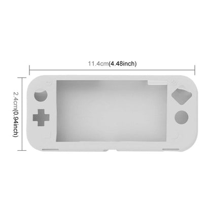IPLAY Game Host Silicone Full Coverage Protective Case with Screen Protector for Switch Lite(Transparent) by iplay