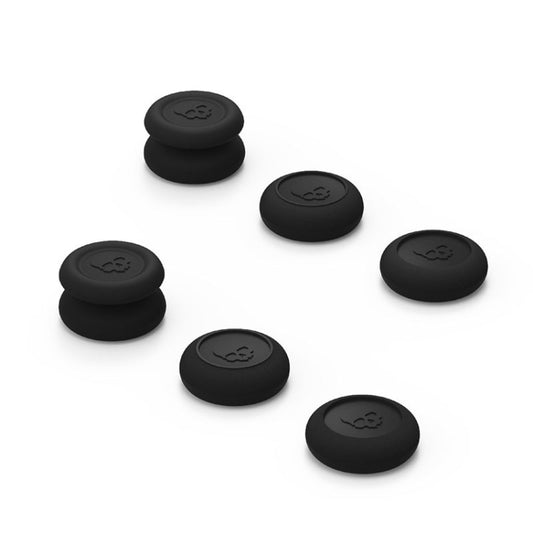 Left + Right Gamepad Rocker Cap Button Cover for NS Pro / PS4(Black) by bashfashion