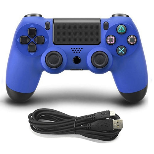 Wired Game Controller for Sony PS4(Blue) by bashfashion