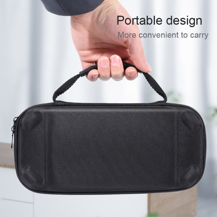Portable EVA Storage Bag Protective Case Handbag with Holder Function for Nintendo Switch Console, Size: 26x12.5x7cm(Black Red) by bashfashion