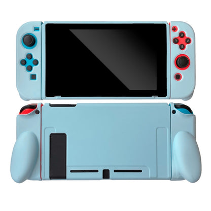 For Nintendo Switch Pure Color Shockproof TPU Case(Blue) by bashfashion