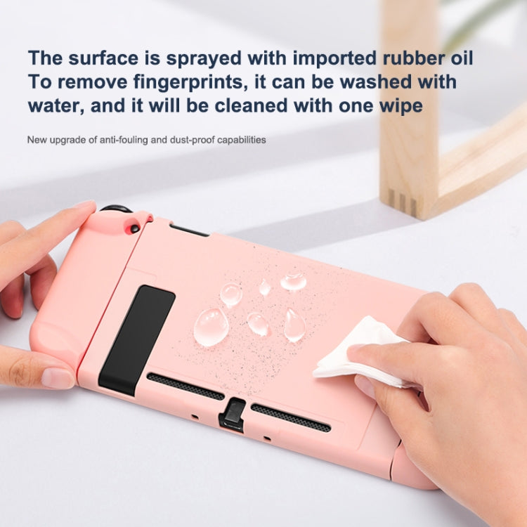 For Nintendo Switch Pure Color Shockproof TPU Case(Pink) by bashfashion