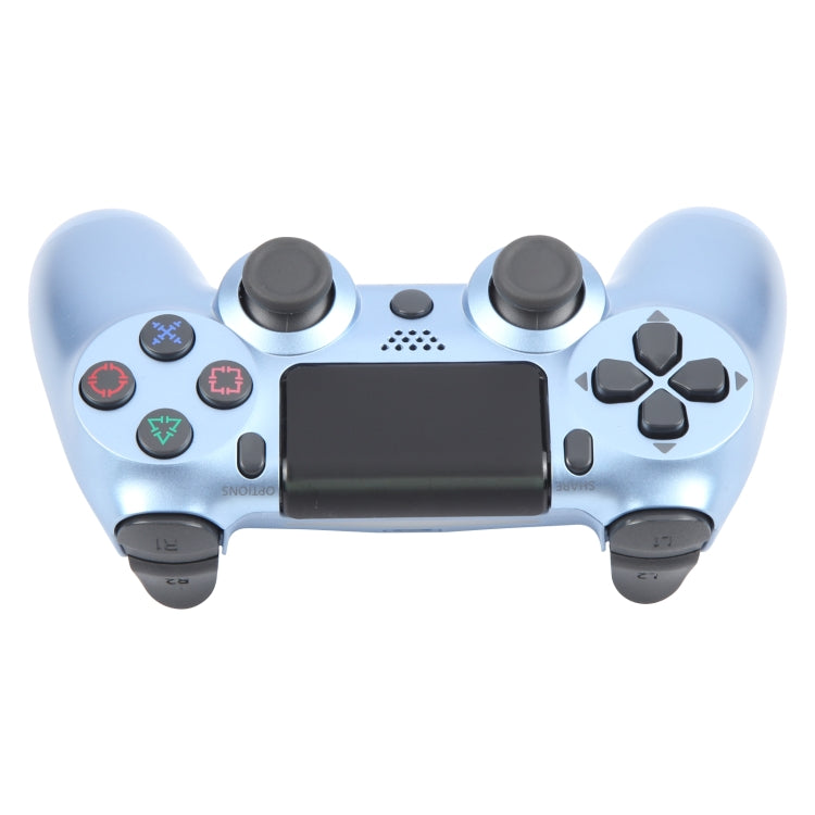Wireless Bluetooth Snowflake Button Game Controller for Sony PS4 (Titanium Blue) by bashfashion