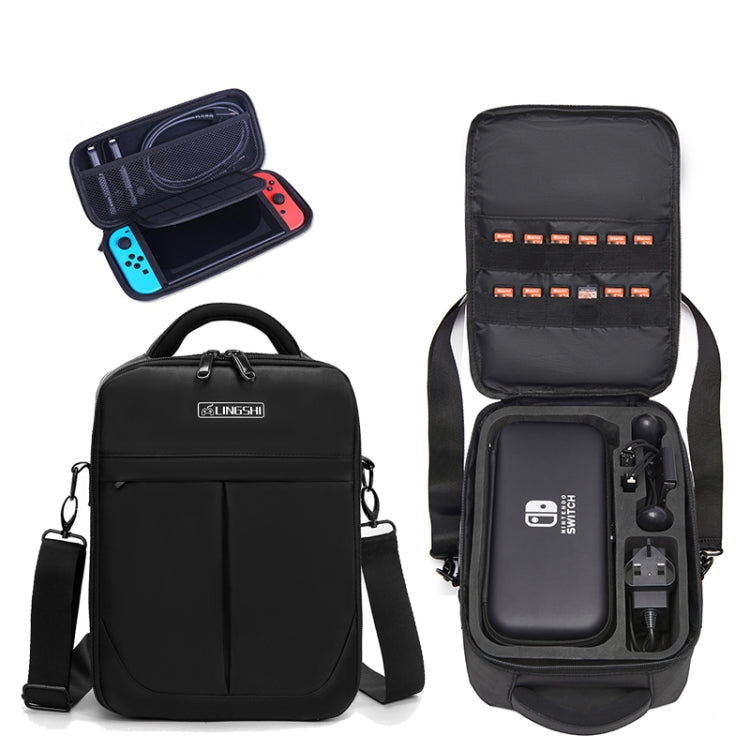 Portable Waterproof Storage Backpack Console Case For Switch by bashfashion