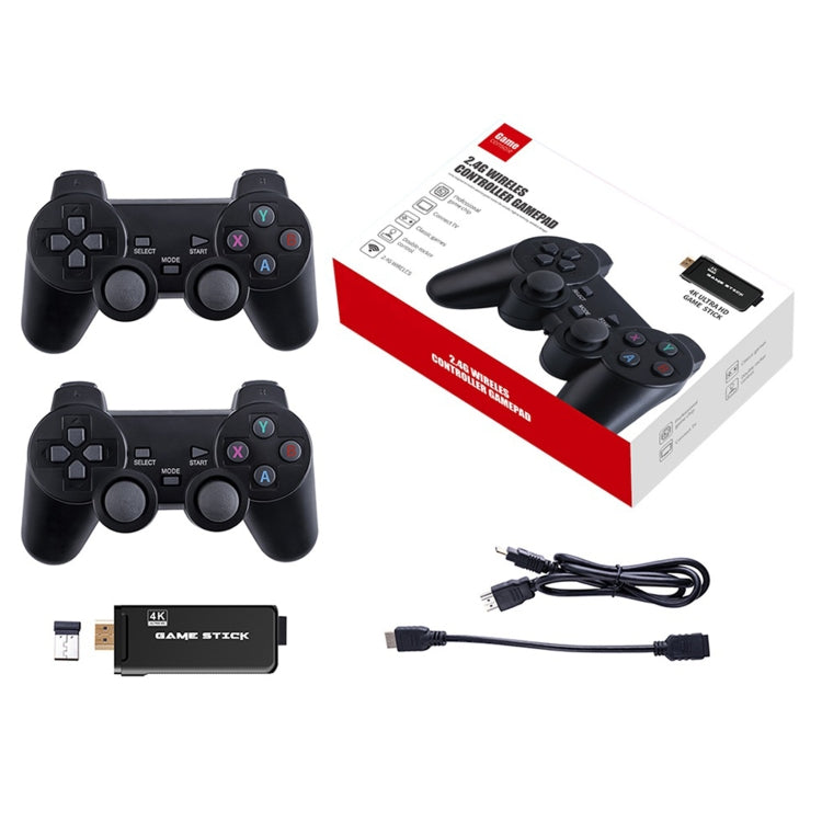 PS3000 64GB 4K Retro Game Stick with 2 Wireless Gamepads 10000+ Games Pre-installed by bashfashion