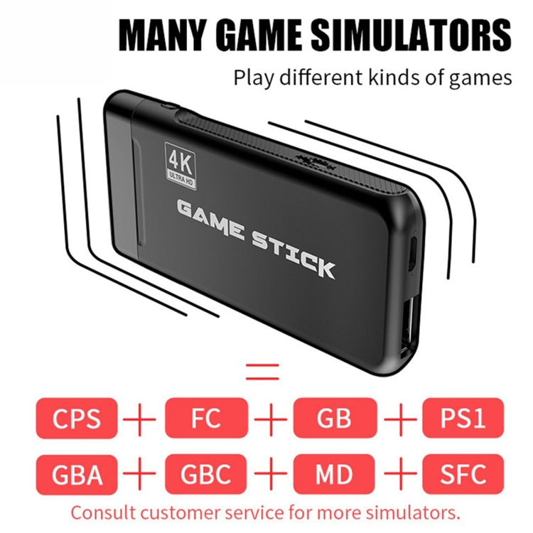 PS3000 64GB 4K Retro Game Stick with 2 Wireless Gamepads 10000+ Games Pre-installed by bashfashion