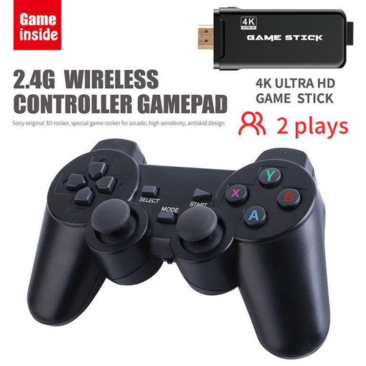 PS3000 32GB 4K Retro Game Stick with 2 Wireless Gamepads 3000+ Games Pre-installed by bashfashion