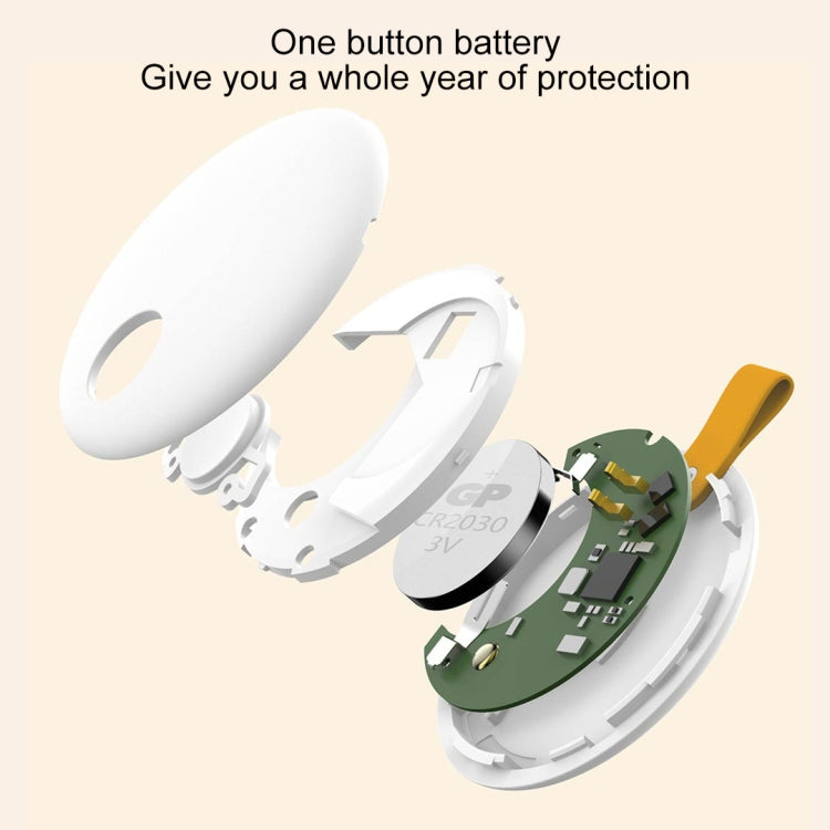 Original Xiaomi Youpin Ranres Intelligent Anti-lost Device Smart Positioning Finder, Lite Version(White) by Xiaomi