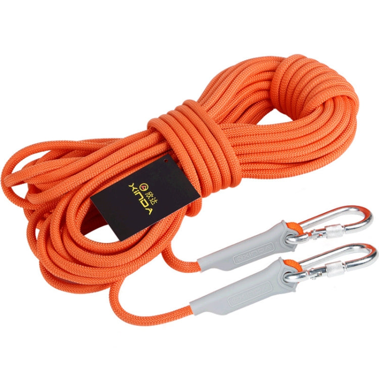 XINDA XD-S9817 Outdoor Rock Climbing Hiking Accessories High Strength Auxiliary Cord Safety Rope, Diameter: 9.5mm, Length: 70m, Color Random Delivery by XINDA