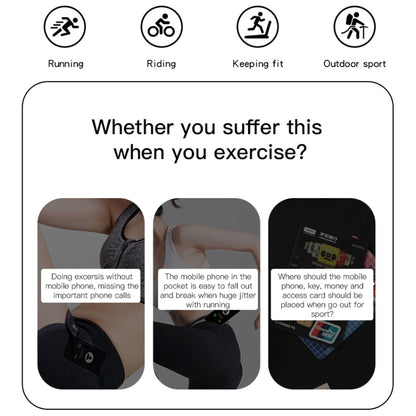 Yesido WB12 Outdoor Sports Running Phone Arm Bag (Grey) by Yesido