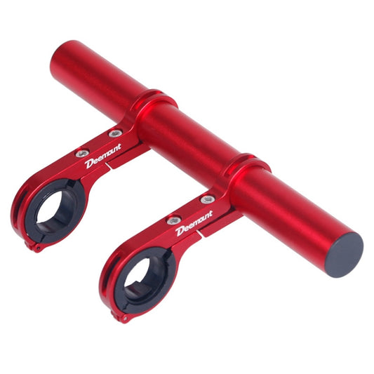 HLD-208 Mountainous Bicycle Aluminium Alloy Handlebar Extension Frame Flashlight Bracket (Red) by bashfashion