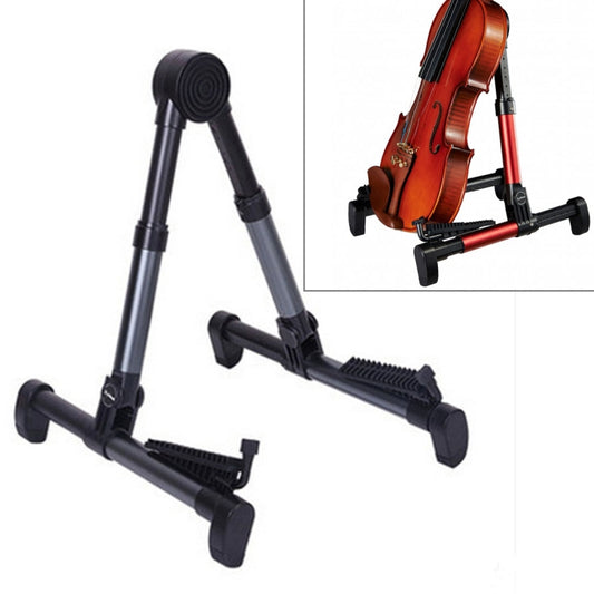 Simple Folding Vertical Guitar Violin Ukulele Bracket Musical Instrument Stand by bashfashion