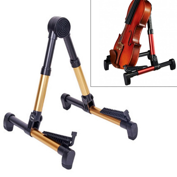 Simple Folding Vertical Guitar Violin Ukulele Bracket Musical Instrument Stand by bashfashion