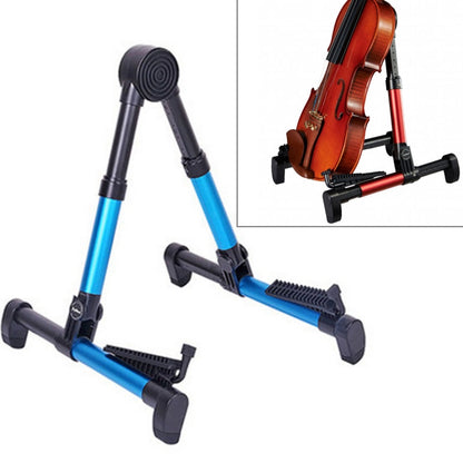 Simple Folding Vertical Guitar Violin Ukulele Bracket Musical Instrument Stand by bashfashion
