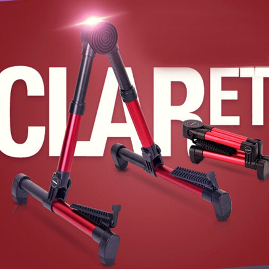 Simple Folding Vertical Guitar Violin Ukulele Bracket Musical Instrument Stand by bashfashion