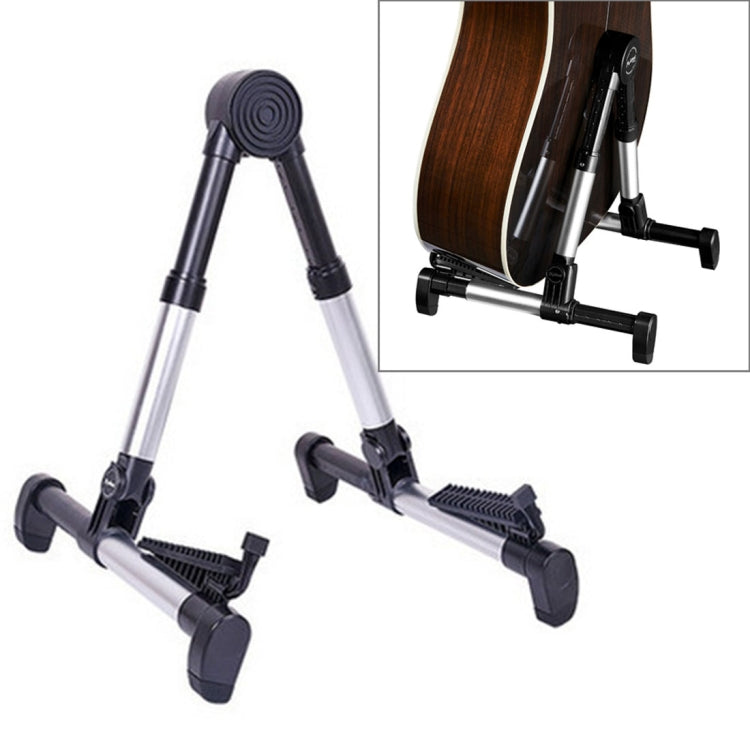 Simple Folding Vertical Guitar Violin Ukulele Bracket Musical Instrument Stand by bashfashion
