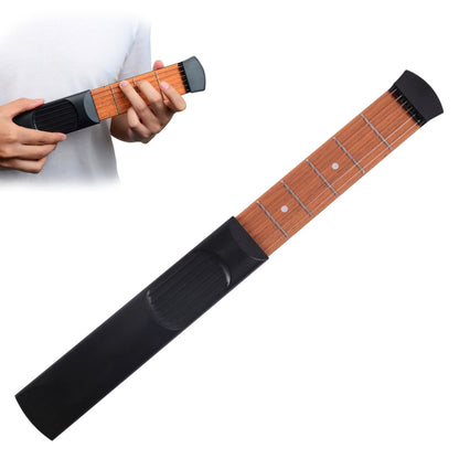 Mini Pocket Guitar Portable Guitar Trainer Finger Chord Conversion Trainer KD10 by bashfashion