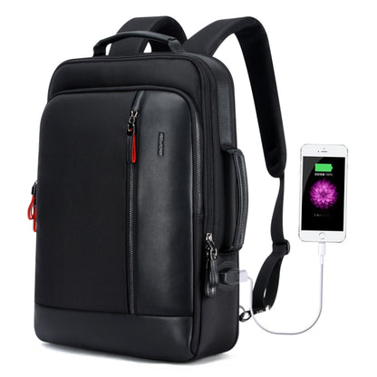Bopai 751-006641 Large Capacity Business Fashion Breathable Laptop Backpack with External USB Interface, Size: 30 x 15 x 44cm(Black) by Bopai