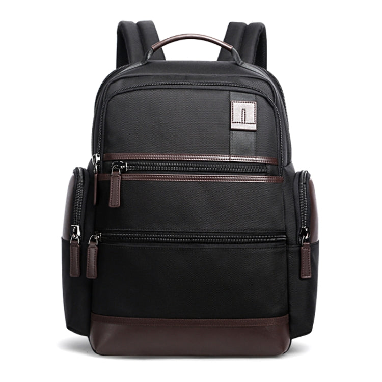 Bopai 751-007291 Business Anti-theft Waterproof Large Capacity Double Shoulder Bag,with USB Charging Port, Size: 34x19x43.5cm (Black) by Bopai