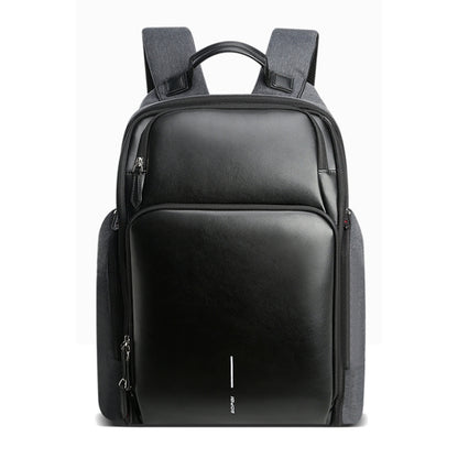 Bopai 851-010128 Business Anti-theft Waterproof Large Capacity Double Shoulder Bag,with USB Charging Port, Size: 34x19x43cm (Black) by Bopai