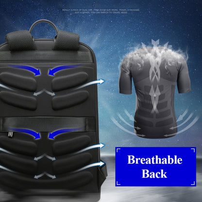 Bopai 851-023331 Ultrathin Anti-theft Waterproof Backpack Laptop Tablet Bag for 14 inch and Below(Black) by Bopai