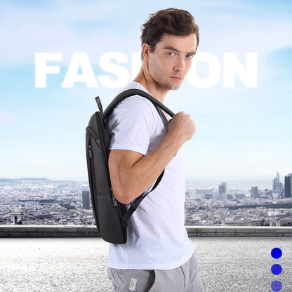 Bopai 851-023331 Ultrathin Anti-theft Waterproof Backpack Laptop Tablet Bag for 14 inch and Below(Black) by Bopai