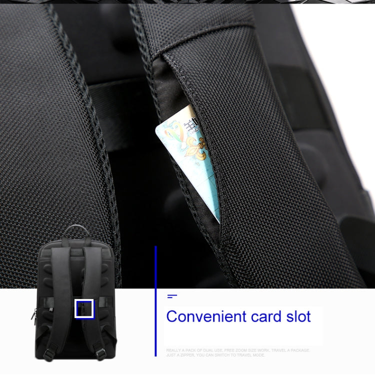 Bopai 851-023331 Ultrathin Anti-theft Waterproof Backpack Laptop Tablet Bag for 14 inch and Below(Black) by Bopai